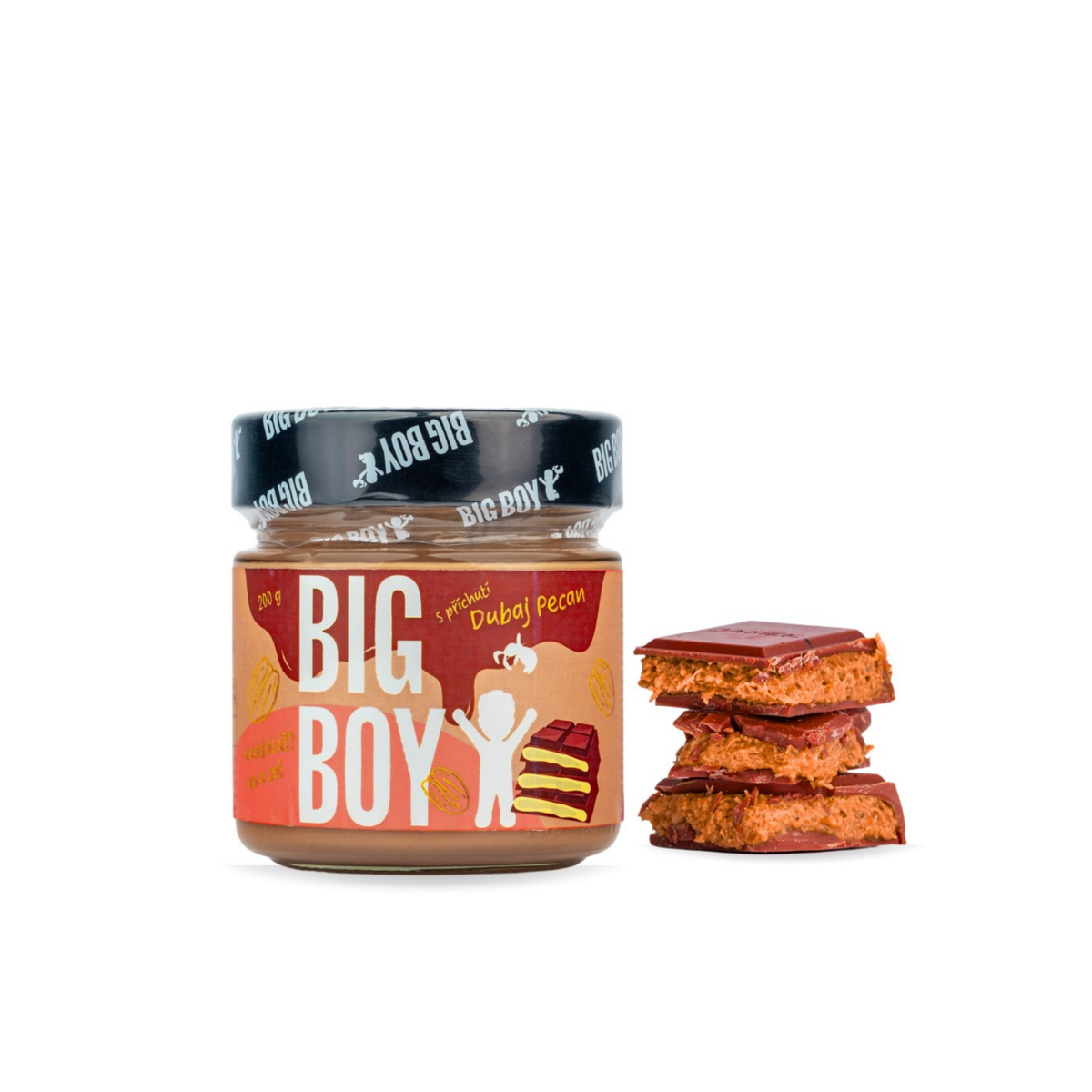 Big Boy Pekanový krém Dubajská čokoláda - 200 g