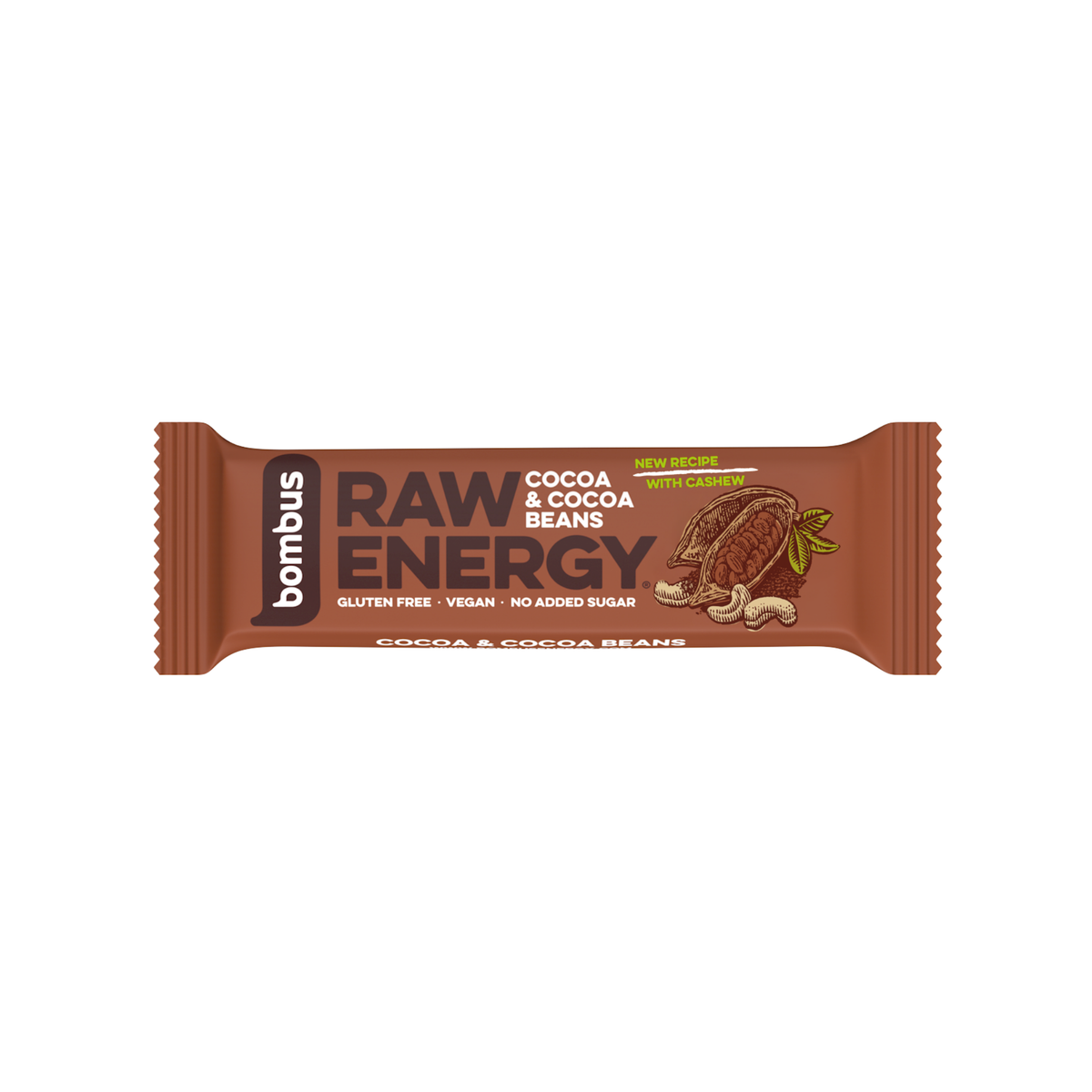 Bombus Raw Bar - Cocoa & Cocoa Beans 50 g