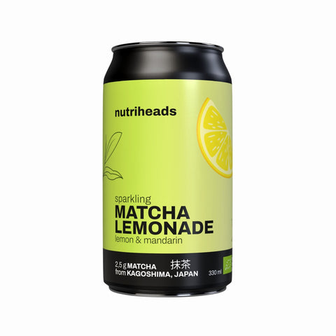 Nutriheads Sparkling Matcha Lemonade