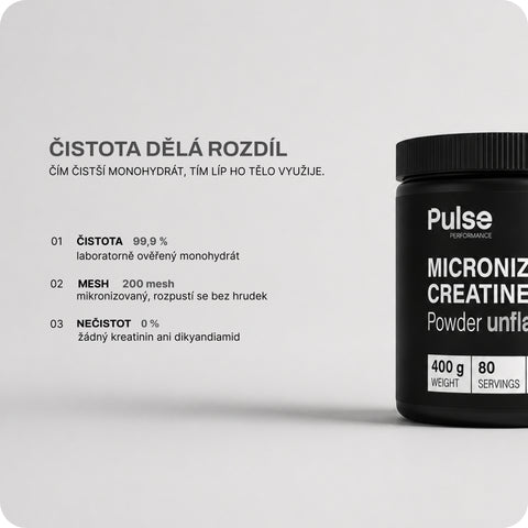 Pulse Performance Micronized Creatine Powder