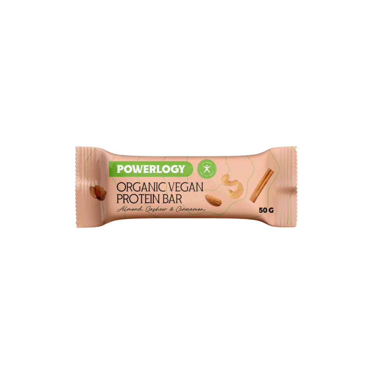 Powerlogy Organic Vegan Protein Bar - 50 g